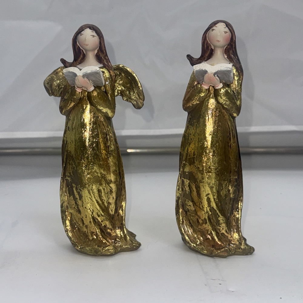 Vintage Delton Product Corp Collectables Porcelain Doll 7". 1 Is Missing‎ Wings